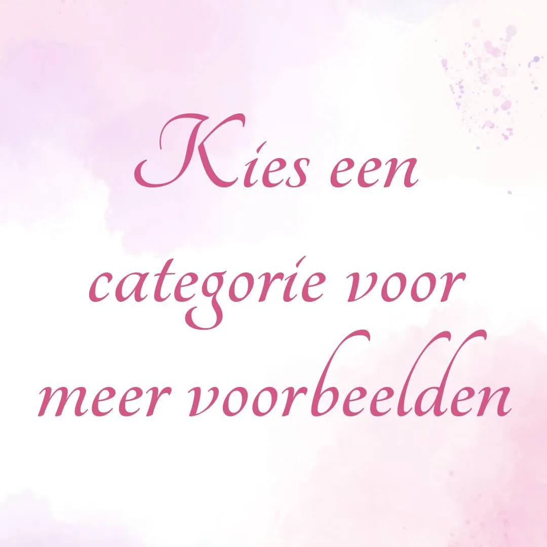 Kies een categorie